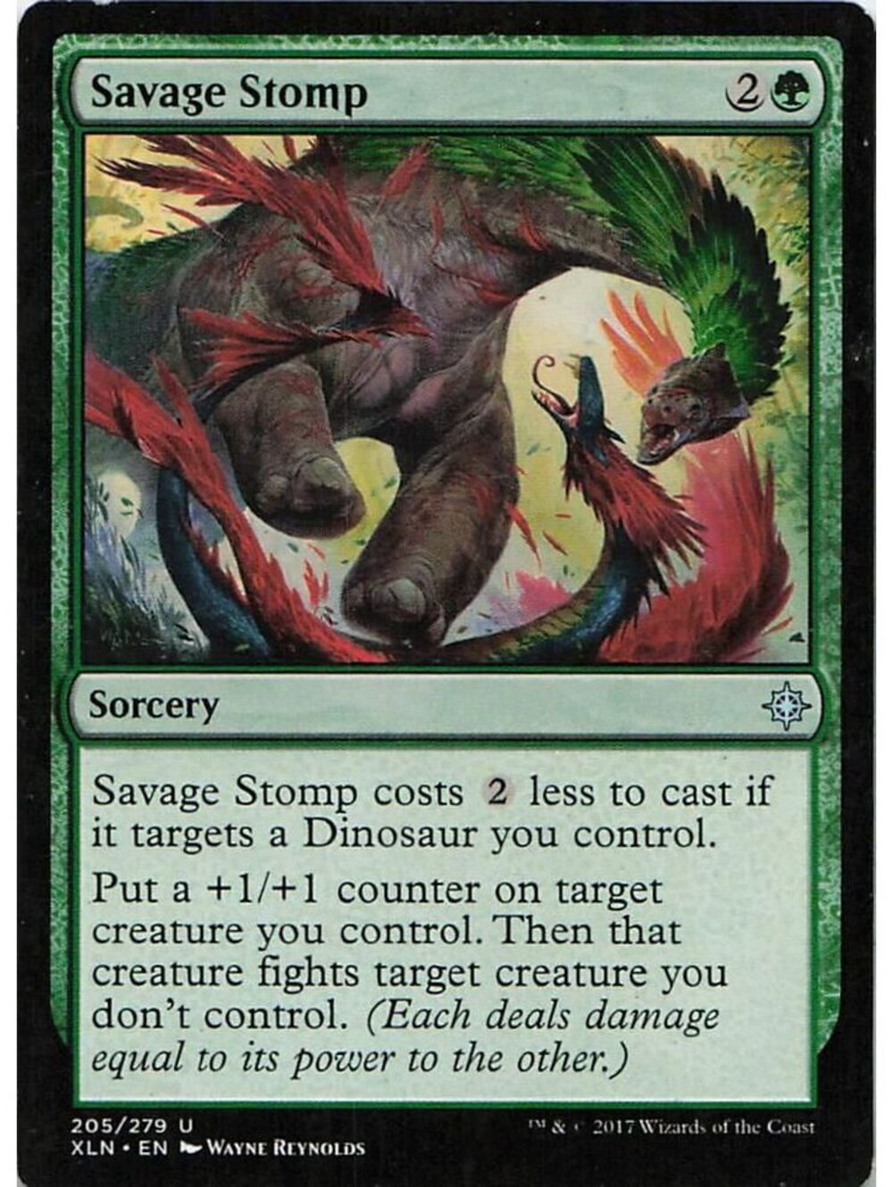 U Magic: The Gathering 2017 Savage Stomp NM XLN